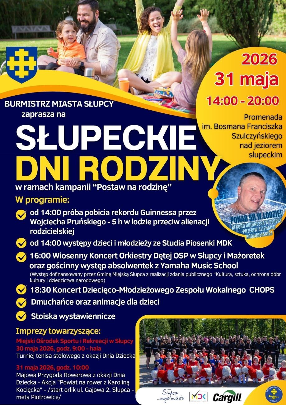 Wkrótce Słupeckie Dni Rodziny. Co w programie?