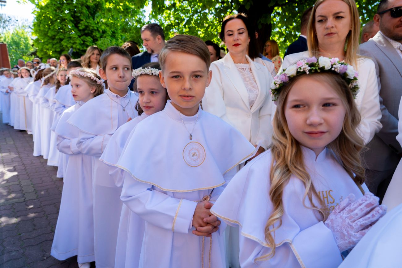 Komunia w Wawrzyńcu. Zobacz zdjęcia