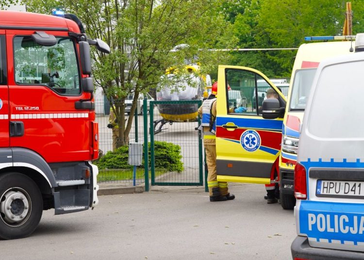 W Słupcy lądował helikopter LPR. Co się stało?