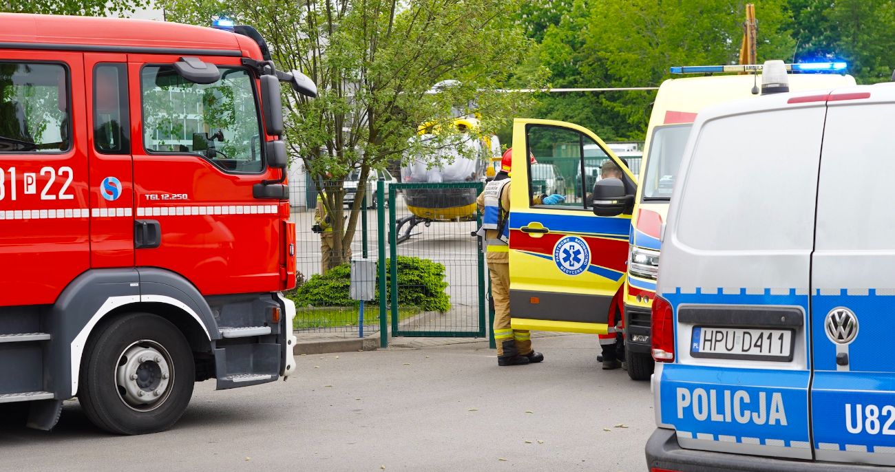 W Słupcy lądował helikopter LPR. Co się stało?