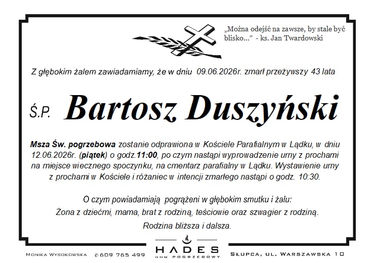 Bartosz Duszyński