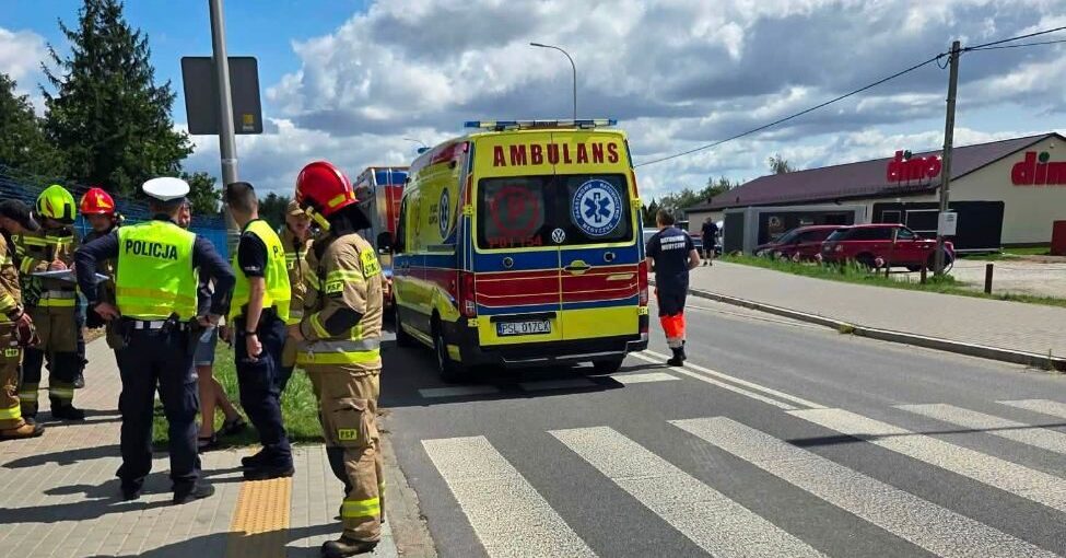 Niebezpieczna sytuacja na drodze w Powidzu. Interweniowały służby