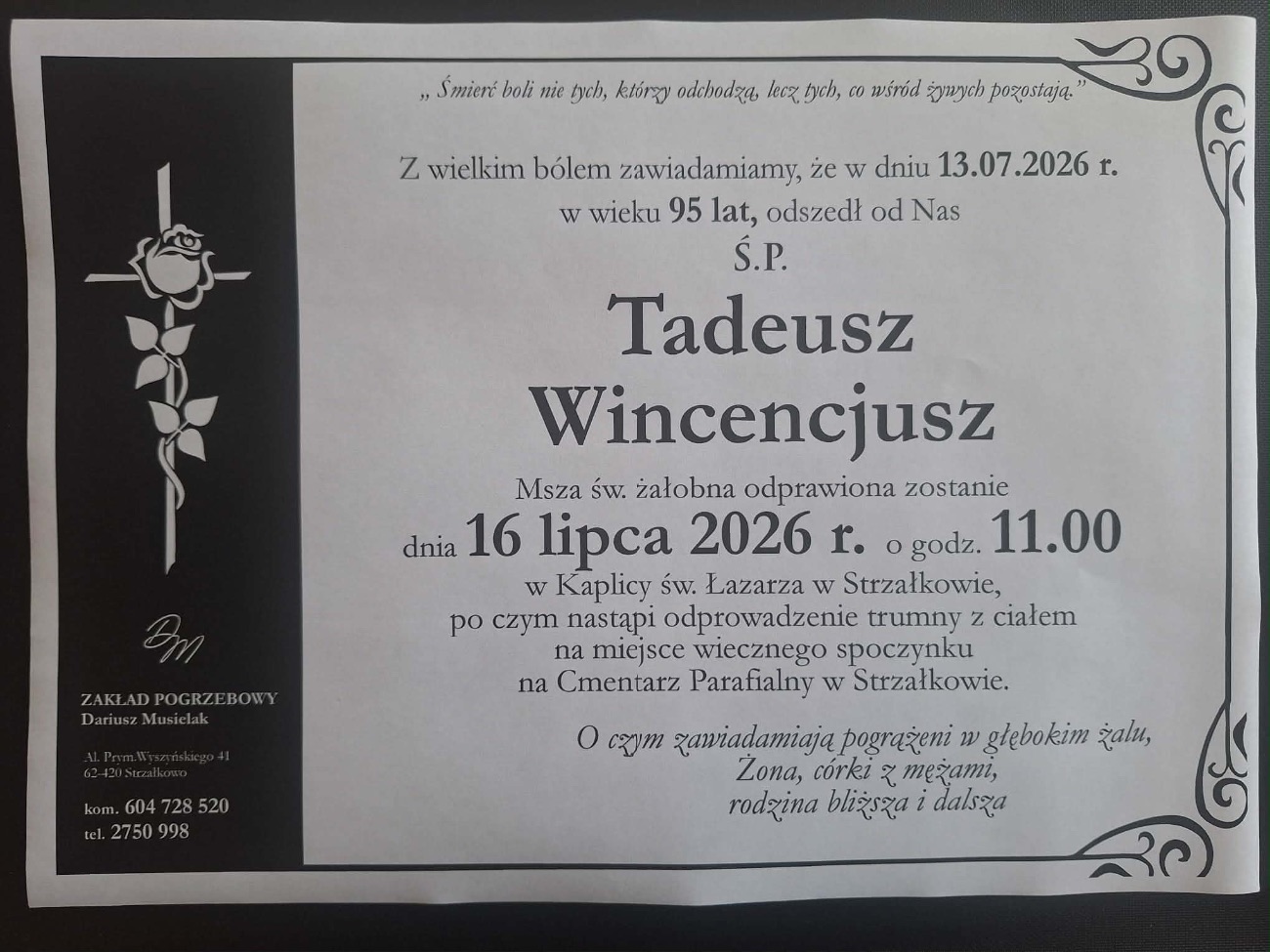 Tadeusz Wincencjusz