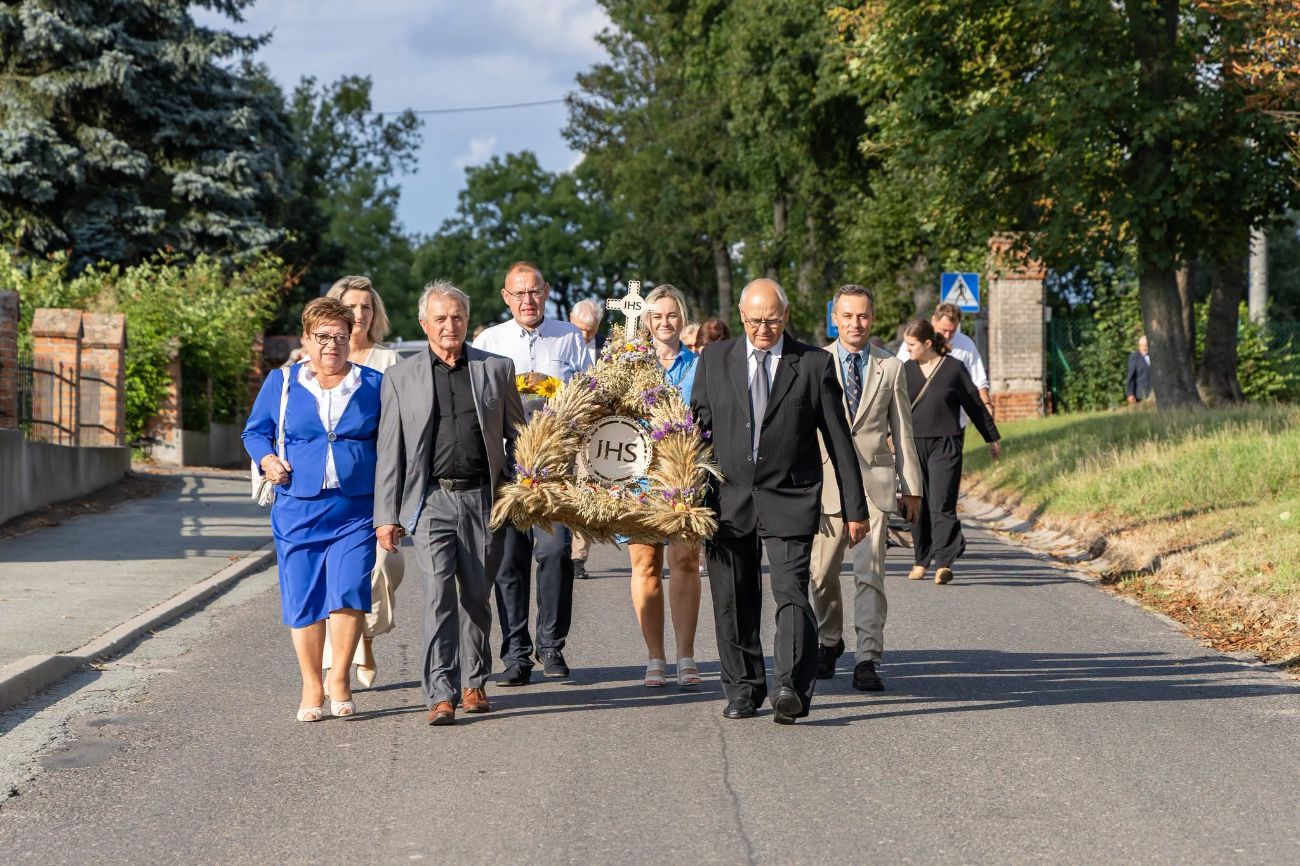 W Skarboszewie dziękowali za plony