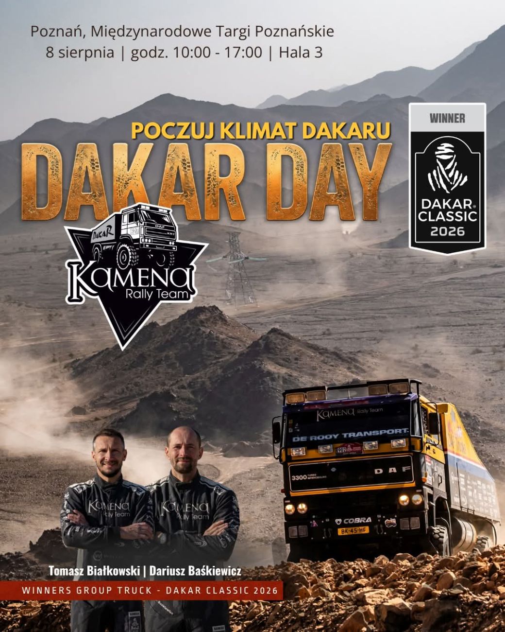 Dakar day w Poznaniu