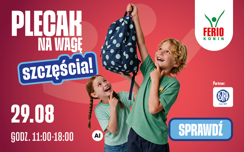 Walizkę przed wyjazdem ważymy. A szkolny plecak?