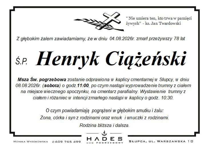 Henryk Ciążeński