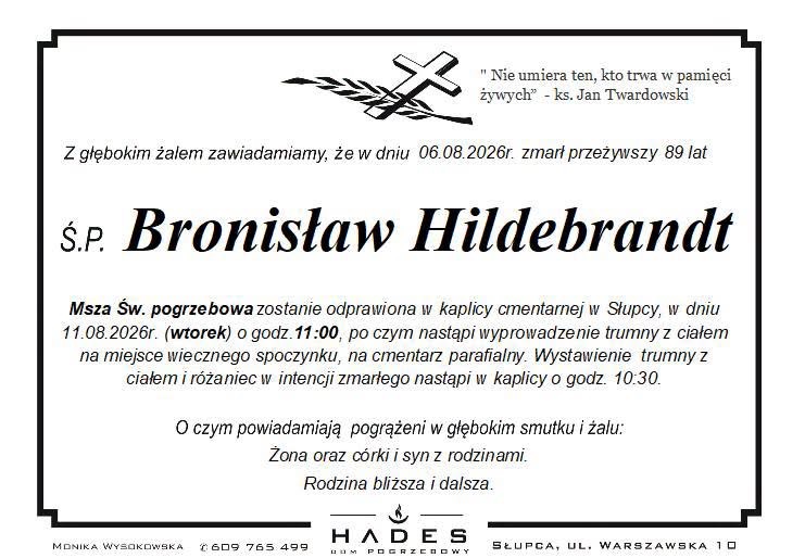 Bronisław Hildebrandt