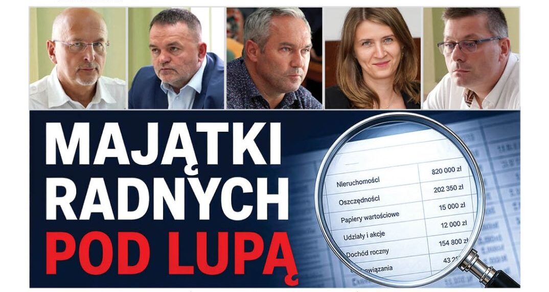 Majątki radnych pod lupą. Przeanalizowaliśmy oświadczenia za 2025 rok