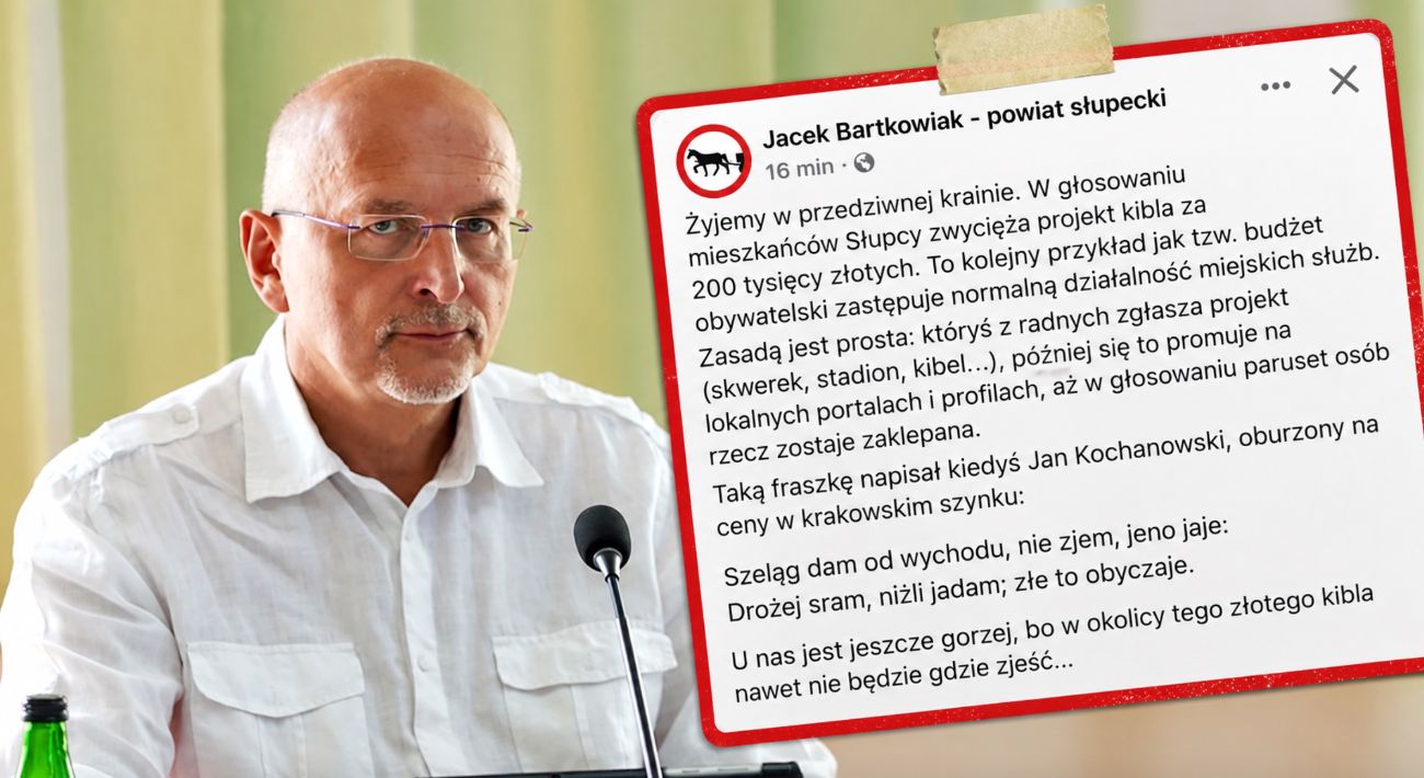 „Zwycięża projekt kibla za 200 tysięcy”. Radny cytuje fraszkę Kochanowskiego