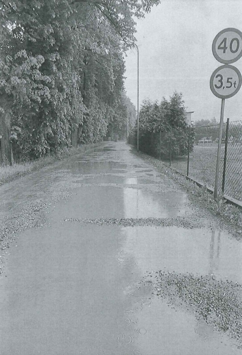 Radny pisze w sprawie ulicy Leśnej