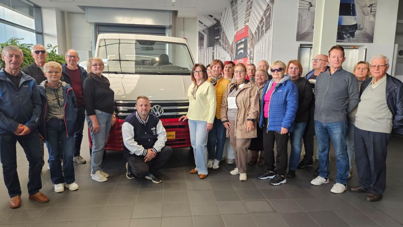Słupczanie w Volkswagenie. Zwiedzali zakład