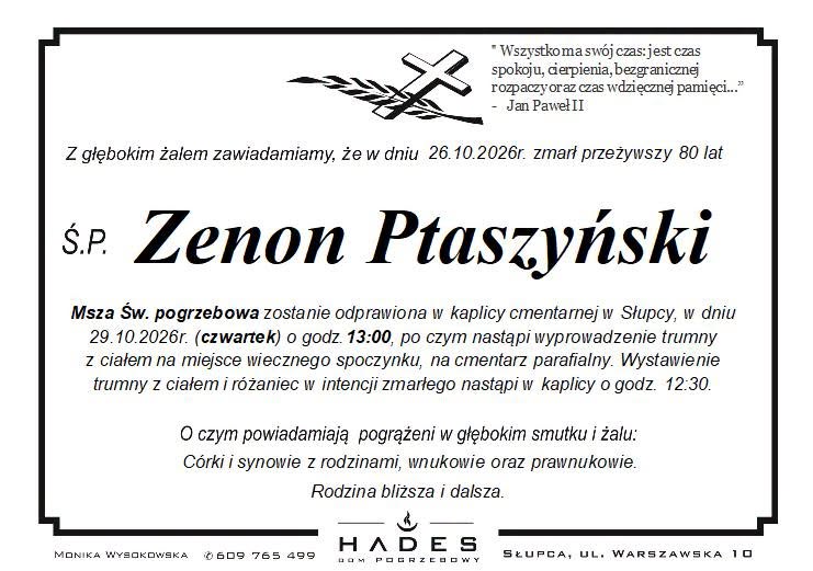 Zenon Ptaszyński