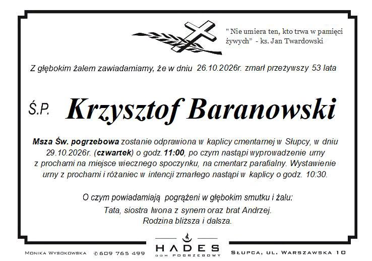 Krzysztof Baranowski